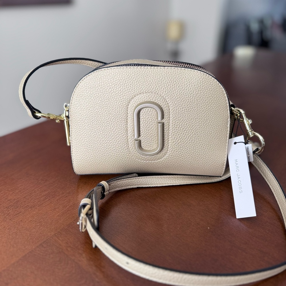 Source Unknown Cream Crossbody Bag